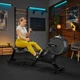 Гребной тренажер аэромагнитный Trex Sport APRON TX-880RM до 150 кг (App Bluetooth) - изображение 13