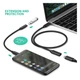 Дата кабель USB 3.1Gen2 Type-C to Type-C 1.0m 100W US353 Black Ugreen (10387) - зображення 2