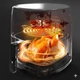 Аерофритниця Sokany SK 10052 1700W Аерогриль безмасляна мультипіч для приготування без олії 7 л з сенсорним керуванням - зображення 3