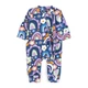Комбинезон на молнии Dexter`s флис flower lilac 68 см синий - изображение 2