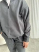 Флісовий, костюм на дівчинку, без капюшону мод KID-001, графіт, 110-116 - изображение 9