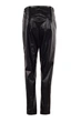 Жіночі брюки з еко-шкіри вузького крою LadyLike 40 Чорний (ll2171180090346) - зображення 3
