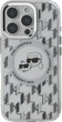 Панель Karl Lagerfeld IML Monogram Karl&Choupette Head MagSafe для iPhone 16 Pro Transparent (3666339318505) - зображення 3