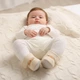 Детские теплые пинетки "Mini Hugs" для малышей (длина стельки 13 см) (12-18 месяцев) бежевый с коричневым медвеженком(KS1023) - изображение 3