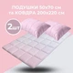 Набор одеяло с подушками IDEIA - WomenTime исскуственный пух 200x220 + 50x70 (2 шт) евро - изображение 6