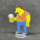 Акриловая коллекционная фигурка Аниме: The Simpsons Симпсоны Барн Гамбл 15 см - изображение 1