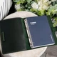 Блокнот в шкіряній обкладинці Сідней Professional Journals А5 зі змінний паперовим блоком в клітинку Зелений - зображення 2