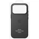 Чехол панель тканевый OEM TechWoven with MagSafe MagFit Magnetic Ring для Apple iPhone 17 Pro Max (6.9") Black - изображение 3