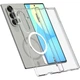 Чехол панель SGP Spigen OEM Ultra Hybrid (MagFit) MagSafe для Samsung Galaxy Z Fold 7 (SM-F966B) Прозрачный - изображение 5