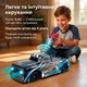 Радиоуправляемая машинка для дрифта 4WD Muscle car blue 18см. с LED подсветкок фар, полноприводная для дрифта и гонок - изображение 3