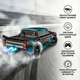 Радіокерована машинка дрифтова 4WD Demon Eye Blue 29см. з ефектом диму LED підсвітка повнопривідна для дрифту та гонок - изображение 3