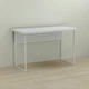 Письмовий стіл Ferrum-decor Майк 76x140x60 білий ДСП Біле 32мм (FRD-101322) - зображення 1