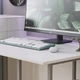 Письмовий стіл Ferrum-decor Кевін 75x100x60 сірий ДСП Біле 16мм (FRD-101711) - зображення 4