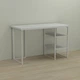 Письмовий стіл Ferrum-decor Кевін 76x100x70 білий ДСП Біле 32мм (FRD-101273) - зображення 1