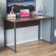 Письмовий стіл Ferrum-decor Майк 75x140x60 чорний ДСП Дуб Сонома Трюфель 16мм (FRD-103869) - зображення 4