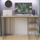 Письмовий стіл Ferrum-decor Кевін 75x100x60 сірий ДСП Дуб Сонома 16мм (FRD-101712) - зображення 6
