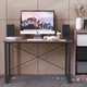 Письменный стол Ferrum-decor Дейв 75x140x70 черный ДСП Дуб Сонома Трюфель 16мм (FRD-102015) - изображение 1