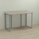 Письмовий стіл Ferrum-decor Ханна 76x120x60 сірий ДСП Дуб Сонома 32мм (FRD-101407) - зображення 1