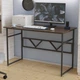 Письменный стол Ferrum-decor Раян 75x100x70 черный ДСП Дуб Сонома Трюфель 16мм (FRD-103703) - изображение 1