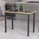 Стіл універсальний Knap Ferrum-decor 750x1000x700 Чорний метал ДСП Дуб Сонома 16 мм (FRD-106365) - зображення 1