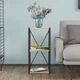 Етажерка 3/34 Ferrum-decor Серії Конект 73x34x28 чорний ДСП Дуб Сонома 16мм (FRD-104292) - зображення 1