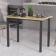 Стол универсальный Knap Ferrum-decor 750x1000x600 Черный металл ДСП Дуб Артизан 16 мм (FRD-106343) - изображение 1