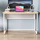 Компьютерный стол Ferrum-decor Майк 75x140x70 белый ДСП Дуб Сан-Марино 16мм (FRD-101350) - изображение 7