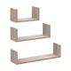 Комплект полок Doros Фил Дуб Сонома 3 шт. DRS-011648 - изображение 6