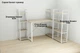 Етажерка 4/34 Ferrum-decor Серії Конект 120x34x28 білий ДСП Дуб Сонома 16мм (FRD-104280) - зображення 9