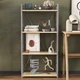 Етажерка 4/60 Ferrum-decor Серії Конект 120x60x28 сірий ДСП Дуб Сонома 16мм (FRD-104251) - зображення 1