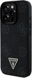 Панель Guess Grained Hot Stamp Peony Triangle Logo MagSafe для Apple iPhone 16 Pro Black (3666339427542) - зображення 4
