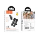 Мікрофон бездротовий Hoco L20A Fair dual-mic wireless iP/Type-C для Android/iPhone Чорний - изображение 2