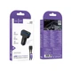 Зарядне автомобільне HOCO Z63B Barry USB + USB-C з кабелем Type-C - Type-C, 2.4A, 48W car charger АЗП LED швидка зарядка Чорний - изображение 2