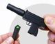 Мини Набор Пистолет Uzi Black с Шариками Брелок (01616) - изображение 2