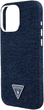 Панель Guess Denim Triangle Logo MagSafe для Apple iPhone 16 Pro Blue (3666339428297) - зображення 6