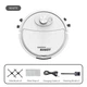 Робот пылесос для сухой уборки 18 см 6В 150 кв.м Vacuum 8088 cleaner LY-541 зарядка за 2.5 часа от USB, с индикаторами - изображение 4