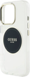 Etui Guess IML Metal Colored Circle Classic Logo MagSafe do Apple iPhone 16 Pro Max Transparent/Black (3666339428457) - obraz 6