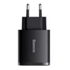 Зарядное Устройство Baseus Compact Quick Charger 30 Вт (Type-C+2USB) QC+PD black (CCXJ-E01) - изображение 4
