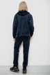 Спортивный костюм женский велюровый, цвет синий, M, 257R4122 - изображение 5