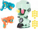 Ігровий набір JLY Toys Dinosaur WORLD 2 пістолета та 20 кульок для стрільби (5903039727731) - зображення 3
