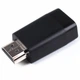 Адаптер Cablexpert (A-HDMI-VGA-001) HDMI-VGA M/F v.1.4 Black - изображение 1