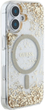 Панель Guess HC Resin Bottom Glitter MagSafe для Apple iPhone 16 Gold (3666339429485) - зображення 4