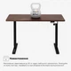 Стіл Mealux PowerDesk Lite Walnut з електрорегулюванням висоти (арт. EVO-201 Lite Walnut /B) - изображение 8