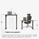 Стіл Mealux PowerDesk Lite Mahogany з електрорегулюванням висоти (арт. EVO-201 Lite Mahogany/B) - изображение 6