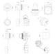 Розетка на панель, роз'єм RJ45, IP67, CNLINKO, YT-RJ45-JSX-01-001 - зображення 7