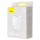 МЗП Baseus Compact Quick Charger 30W QC+PD (2USB-A/1C) (CCXJ-E) Білий - зображення 5