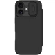 Кожаный чехол-книжка Nillkin Qin Pro Camshield для Apple iPhone 17 (6.3") Black - изображение 3