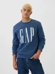 Свитшот на флисе мужской GAP 767599466 S Синий (1159848498) - изображение 1