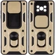 Чехол Epik Camshield Serge Ring ударопрочный для Xiaomi Poco X3 NFC / Poco X3 Pro Золотой - изображение 1
