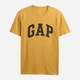 Футболка хлопковая длинная мужская GAP 179547611 L Желтая (1159846521) - изображение 4